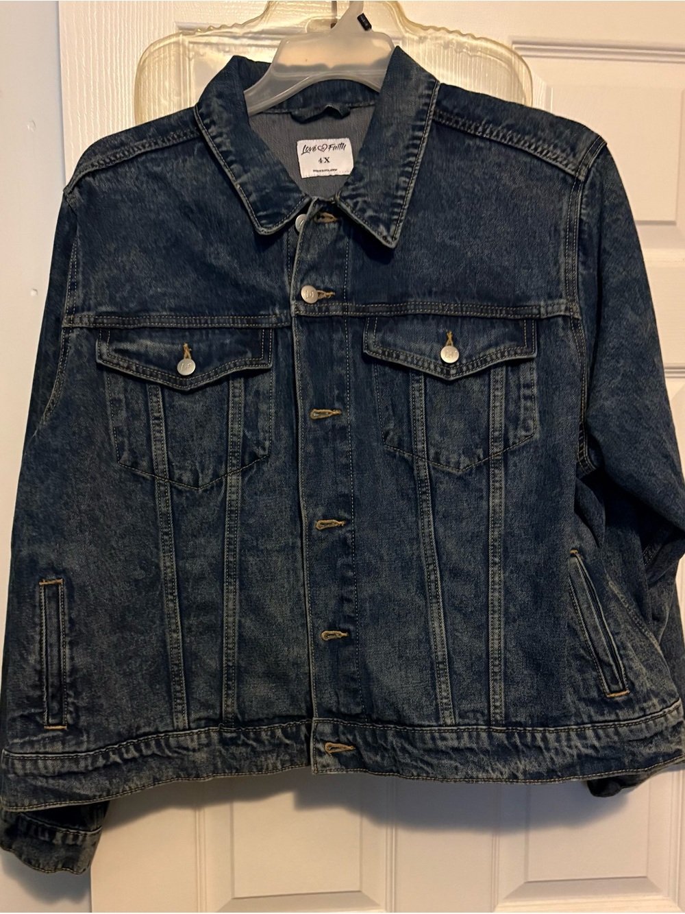 Love & Faith Women's Dark Blue Denim Jacket
